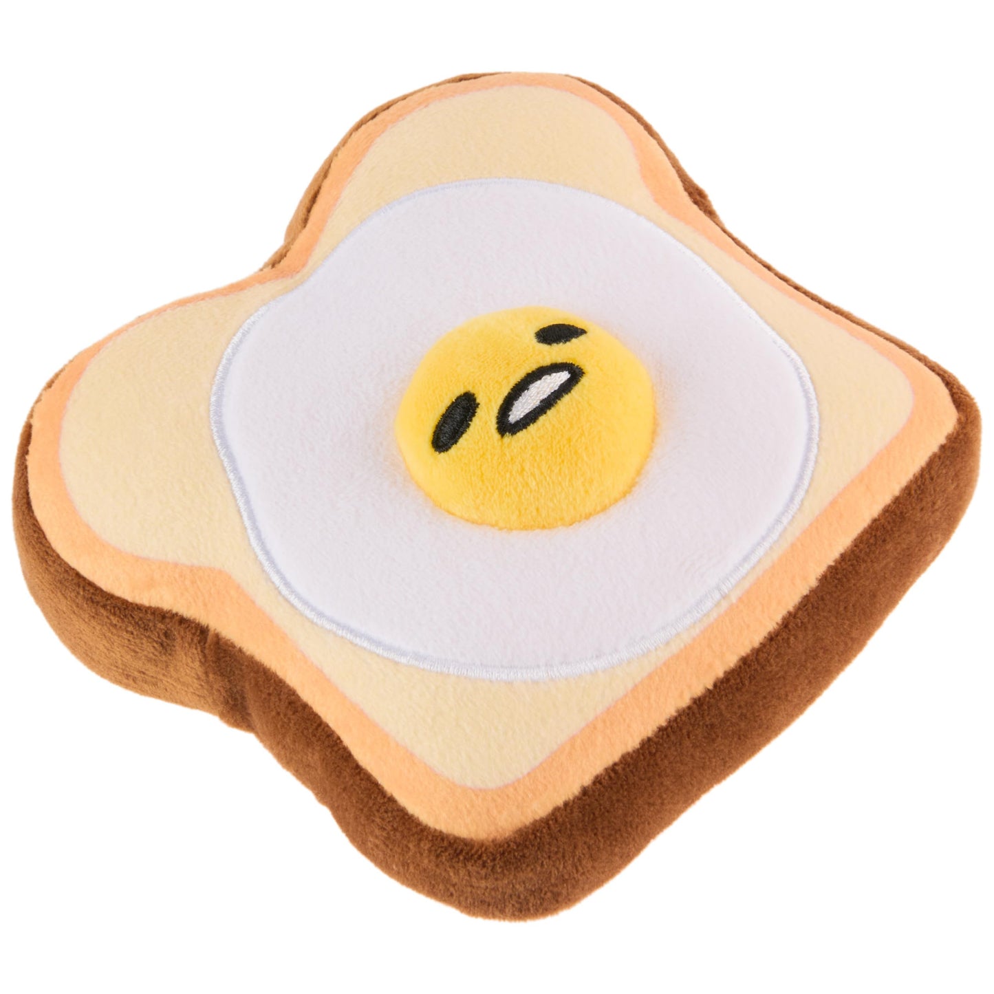 GUND Sanrio Gudetama The Lazy Egg Egg Toast 5-Inch Food Squishy Stuffed Toy
