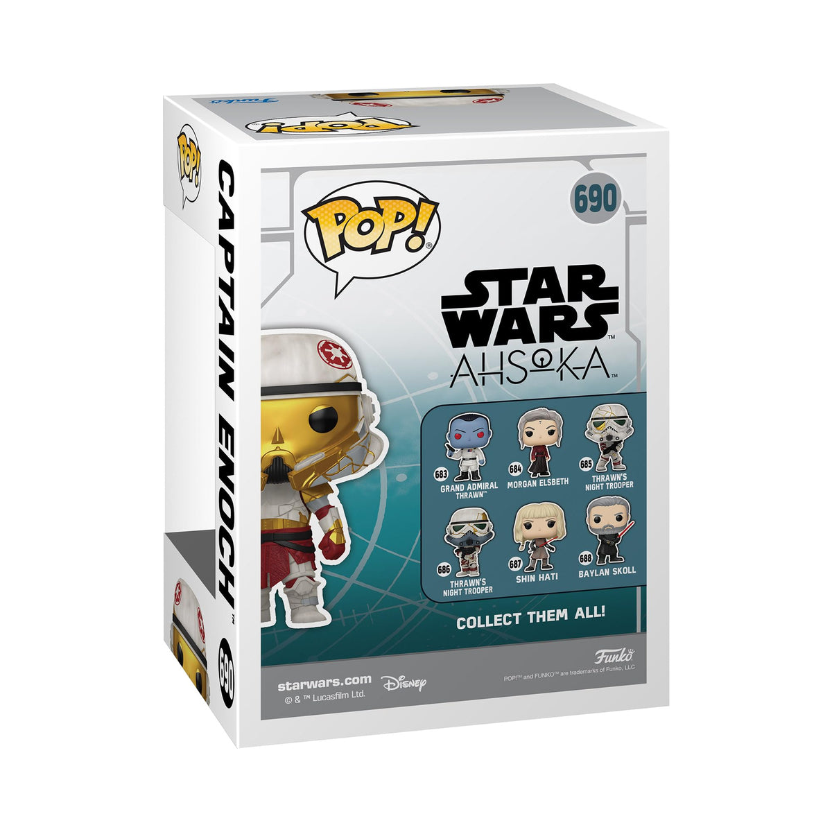 Star Wars: Ahsoka Captain Enoch Pop! Vinyl #690 - EE Excl.