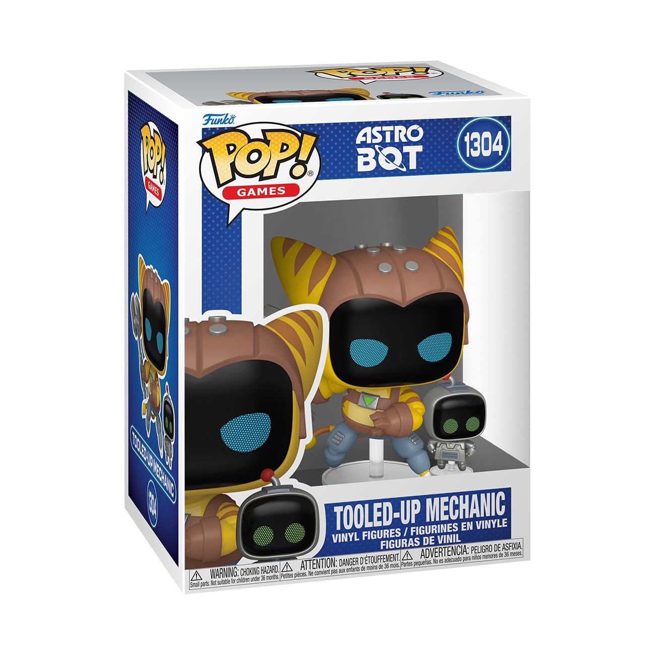 Funko Pop!&Buddy: Astro Bot - Tooled-Up Mechanic - Collectable Vinyl Figure - Gift Idea - Official Merchandise - Toys for Kids & Adults - Video Games