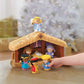 Fisher-Price Little People Toddler Toy Christmas Story Nativity Playset with Light & Music for Preschool Pretend Play Kids Ages 1+ Years
