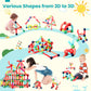 BAKAM Magnetic Building Blocks for Kids Ages 4-8, STEM Construction Toys for Boys and Girls, Large Size Magnetic Sticks and Balls Game Set for Kid’s