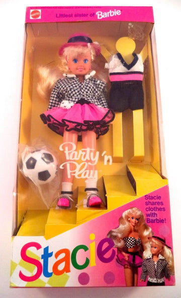 Barbie - Party 'n Play STACIE Doll Littlest Sister of Barbie (1992)