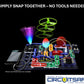 Snap Circuits Light Electronics Exploration Kit | Over 175 Exciting STEM Projects | Full Color Project Manual | 55+ Snap Circuits Parts | STEM