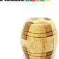 PicassoTiles 8 Styles Interlocking Sensory Toys Wooden Burr Cube, Ball and Barrels Logic Skill Genius Puzzle Brain Teaser Games & Intellectual 3D