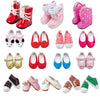 6 Pairs Doll Shoes Fits 14.5 Inch Doll American Wellie Wishers Dolls 100% Get Boots Doll Accessories