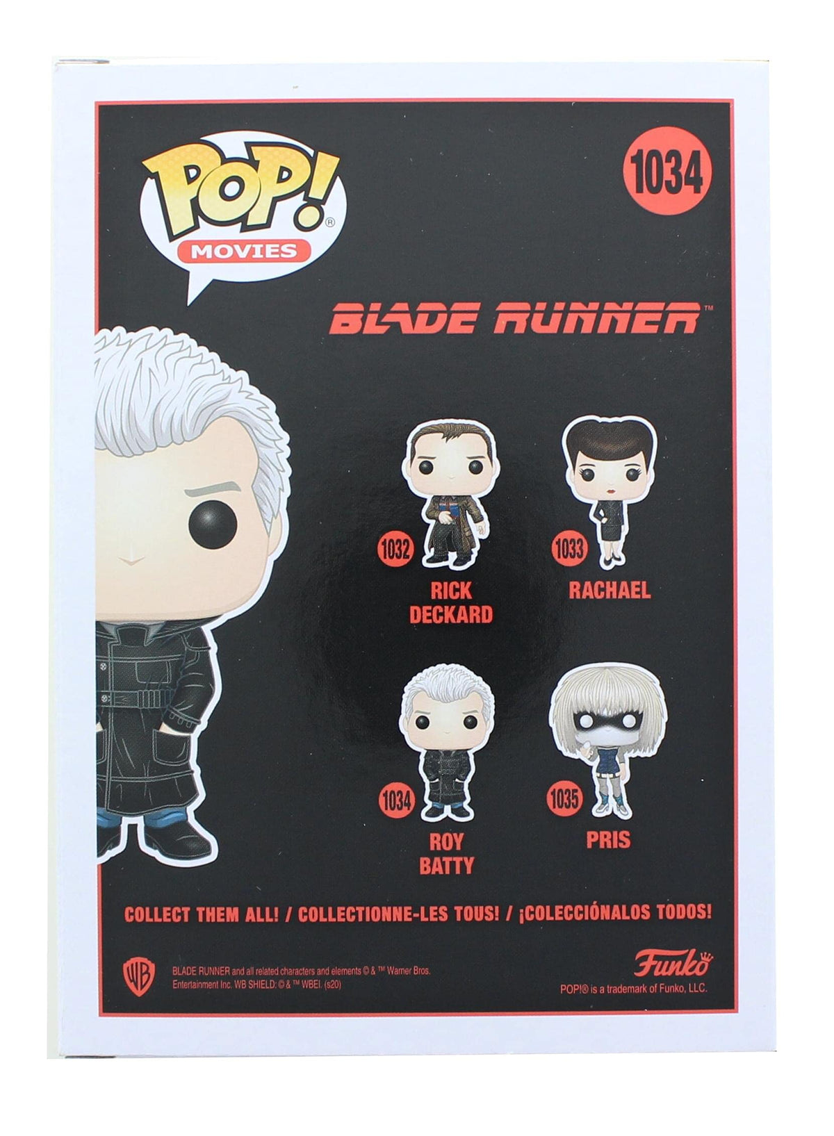 Funko Pop! Movie: Blade Runner - Roy Batty (Styles May Vary)