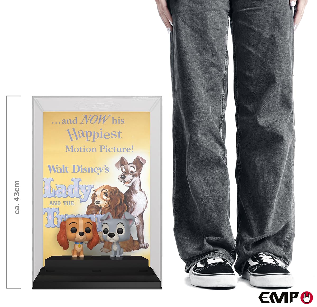 Funko POP! Movie Poster: Disney - Lady and The Tramp - Collectable Vinyl Figure - Gift Idea - Official Merchandise - for Kids & Adults - Movies Fans -