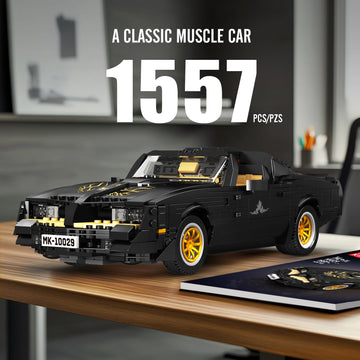 Mould King 10029 Car Model Toys MOC Bricks Collectible Sportscar Building Blocks, Racing Car Building Kits for Adult, Static Version 1,557 Pieces