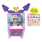 Brickcraft Hello Kitty and Friends Kuromi Arcade Building Set - 111 PCS Construction Toy for Ages 12+, Includes Stickers, Collectible Mini Arcade