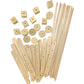 Teacher Created Resources STEM Basics: Wood Construction Kit - 66 Count