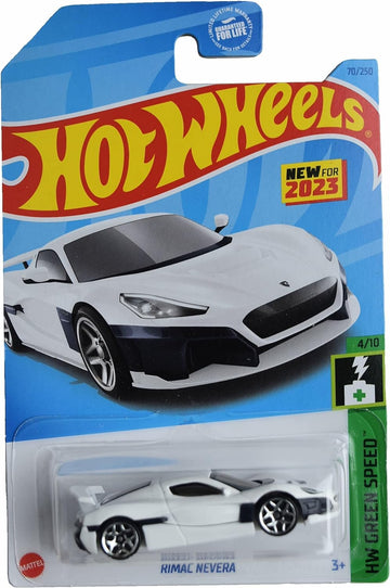Hot Wheels Rimac Nevera, HW Green Speed 4/10 [White] 70/250