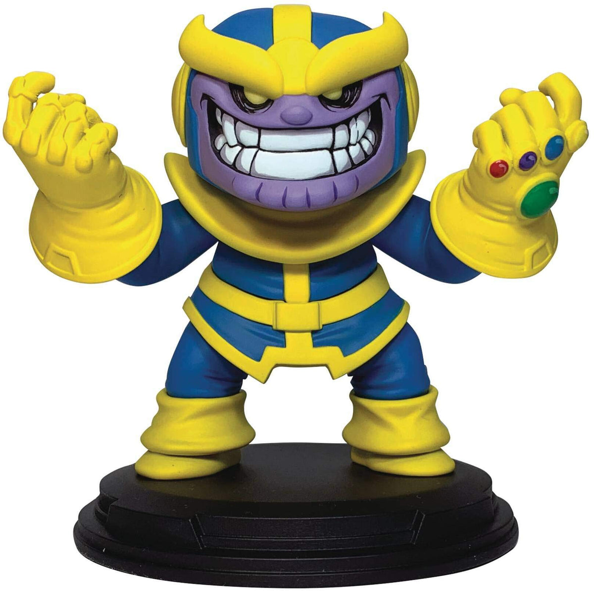Gentle Giant Marvel Animated Thanos Resin Statue, Multicolor, 4 inches