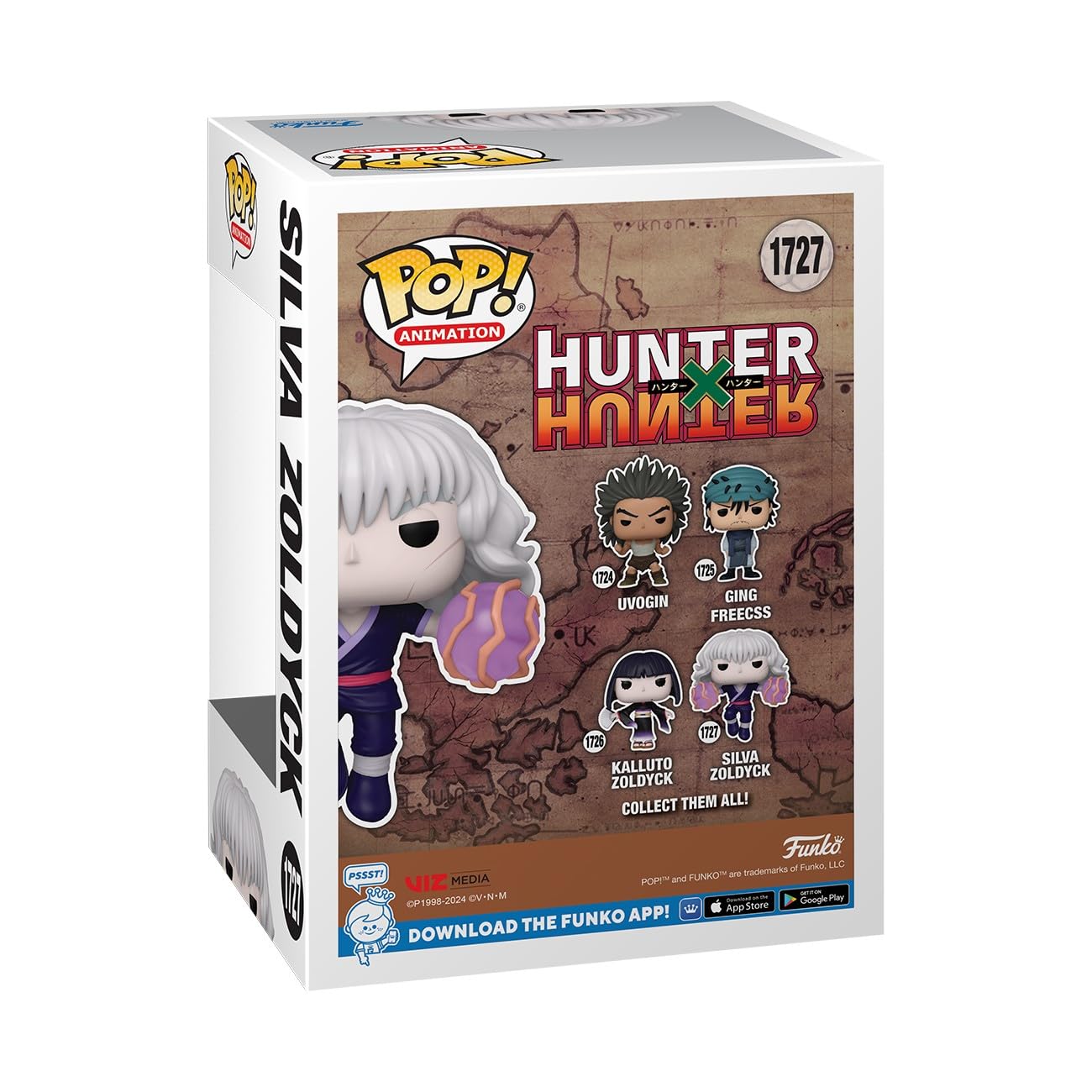 Funko POP Animation: HxH - Silva Zoldyck - Hunter X Hunter (HXH) - Collectable Vinyl Figure - Gift Idea - Official Merchandise - for Kids & Adults