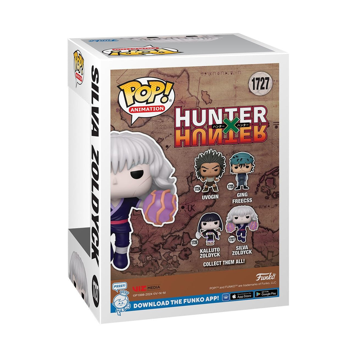 Funko POP! Animation: Hunter X Hunter (HxH) - Silva Zoldyck