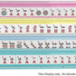 C&H Solutions American Mahjong Set,Mahjong Tiles Set,Purple Pink PU Carrying Bag,166 Premium Tiles,4 All-in-One Rack/Pushers,Western Mahjong