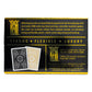 KEM Arrow Black and Gold Plastic Playing Cards, Standard Index, Poker Size, Premium Cards, 2 Decks