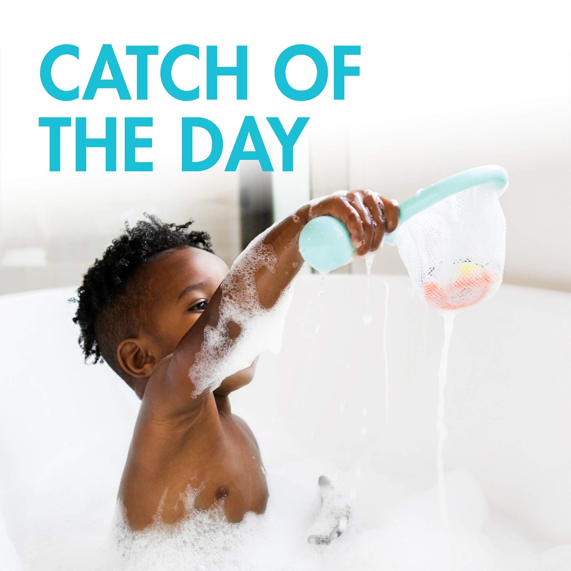 Boon Water Bugs Floating Bath Toys - Includes Net and Three Bug Bathtub Toys - Toddler Stocking Stuffers - Toddler Sensory Toys Promotes Fine Motor