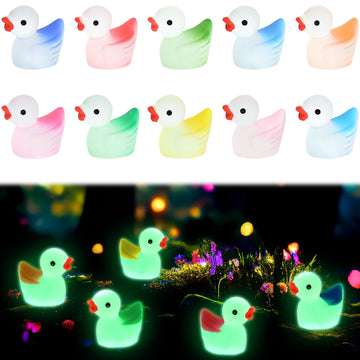 Senqiclound 50 Pack Mini Resin Ducks