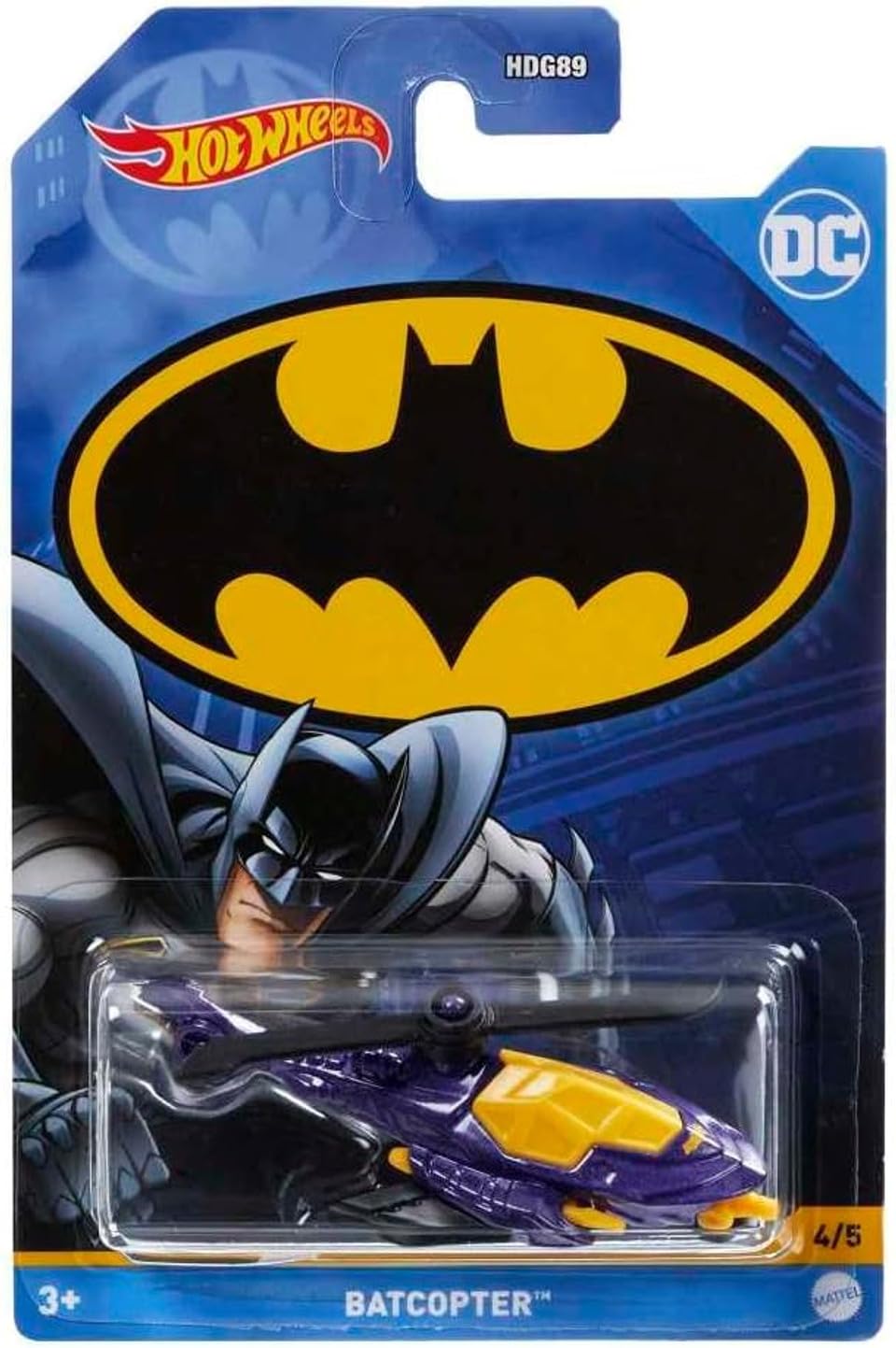 Hot Wheels Batman 2022 Batmobile Complete Bundle of 5 Die?Cast Vehicles, 1:64 Scale, HDG89-956B, Ages 3+