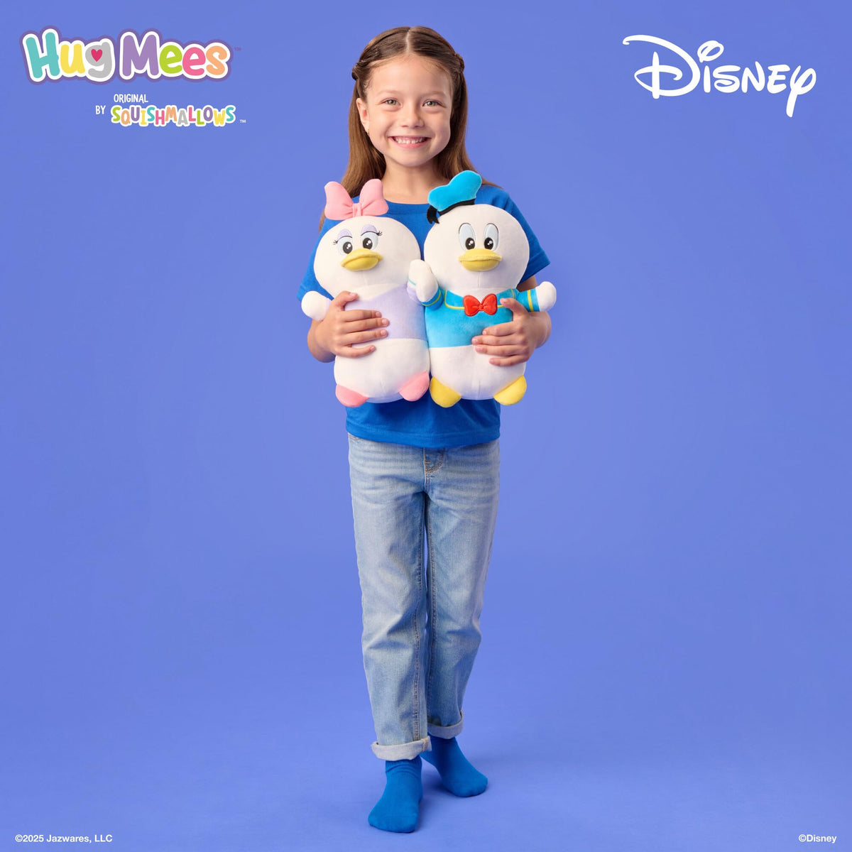 Squishmallows Original Disney 10in Donald Duck HugMees - Ultrasoft Official Jazwares Plush (Medium-Sized)