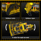 Mould King RC Bulldozer Building Set for Adults, Bulldozer Truck Construction Vehicle Model with Motors, APP Control Truck with Engines, 1508 Pieces