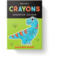 Crocodile Creek Coloring Stickers Set for Kids Ages 3 and Up - Travel Coloring Activity for Girls and Boys - Includes 20 Jumbo Stickers, Crayons,