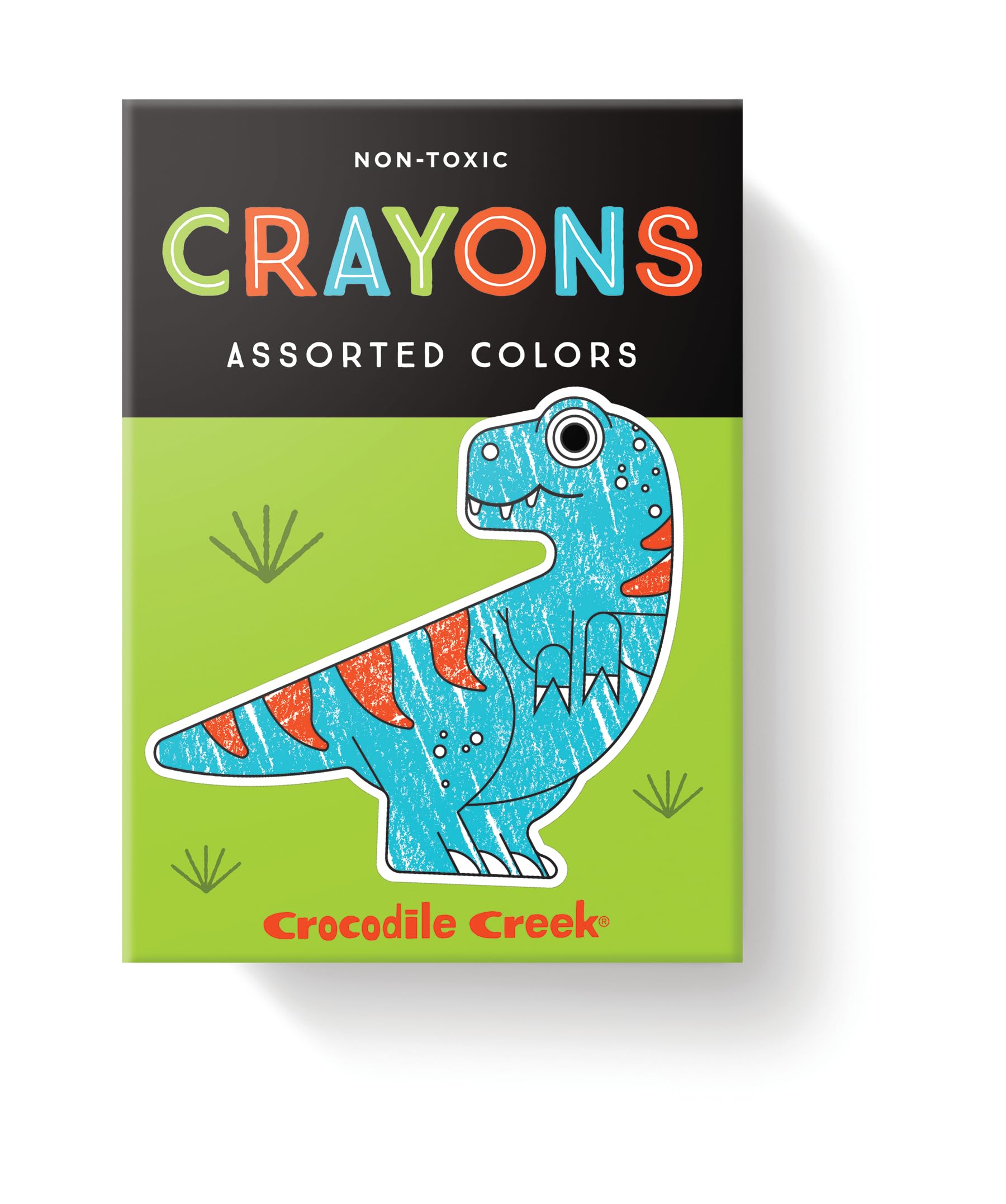 Crocodile Creek Coloring Stickers Set for Kids Ages 3 and Up - Travel Coloring Activity for Girls and Boys - Includes 20 Jumbo Stickers, Crayons,