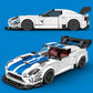 HIGH GODO Sports Car Building Set, Racing Car Decor Model Kit, Cool Collectible Cars Toys Gifts for Adults Teens Age 14+ (394 Pieces)