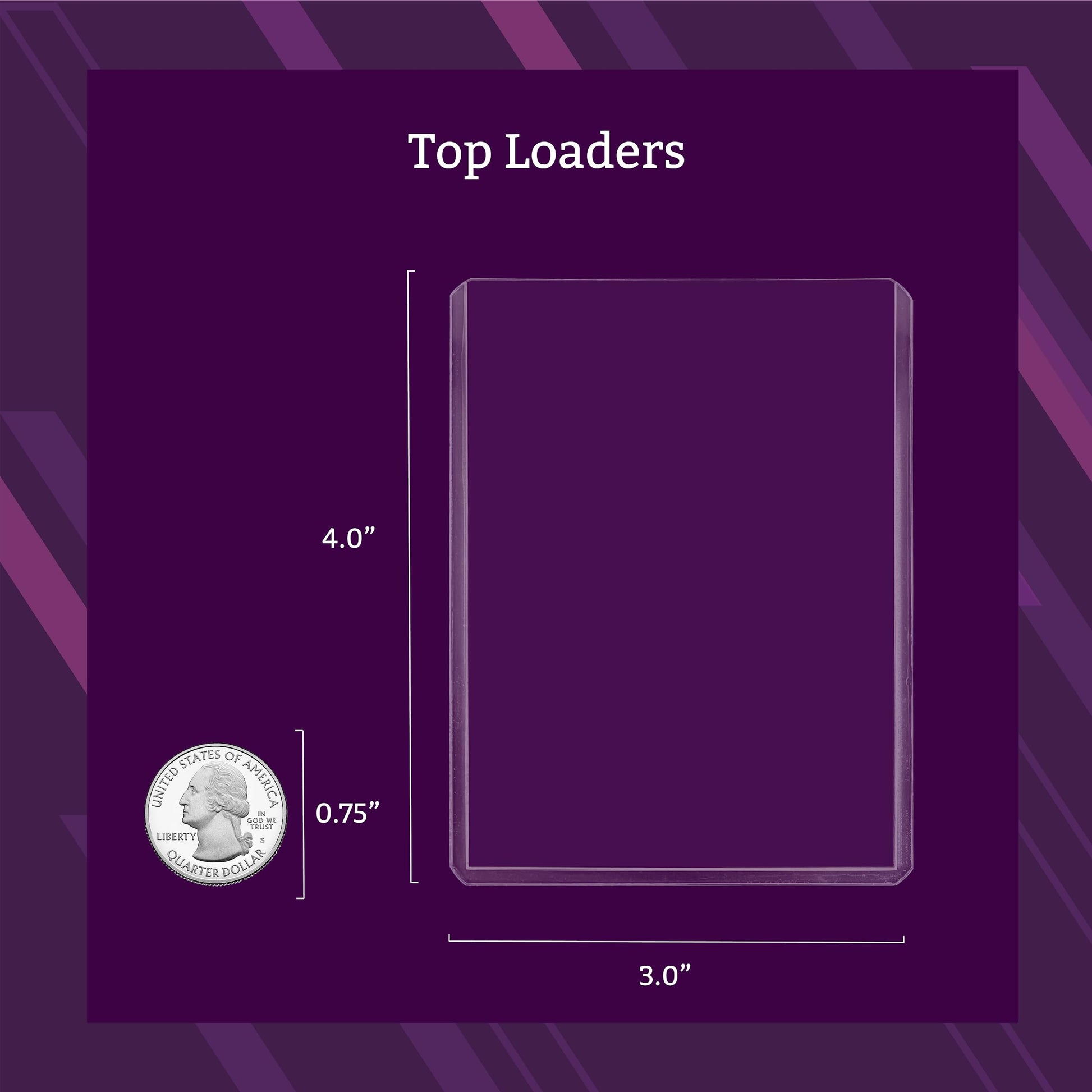 /CARD·DICT 200ct Top Loaders Compatible with Trading Card 35pt 3” x 4“ Rigid Sports Cards Protectors, Hard Plastic Sleeves Toploader for MTG, Yugioh