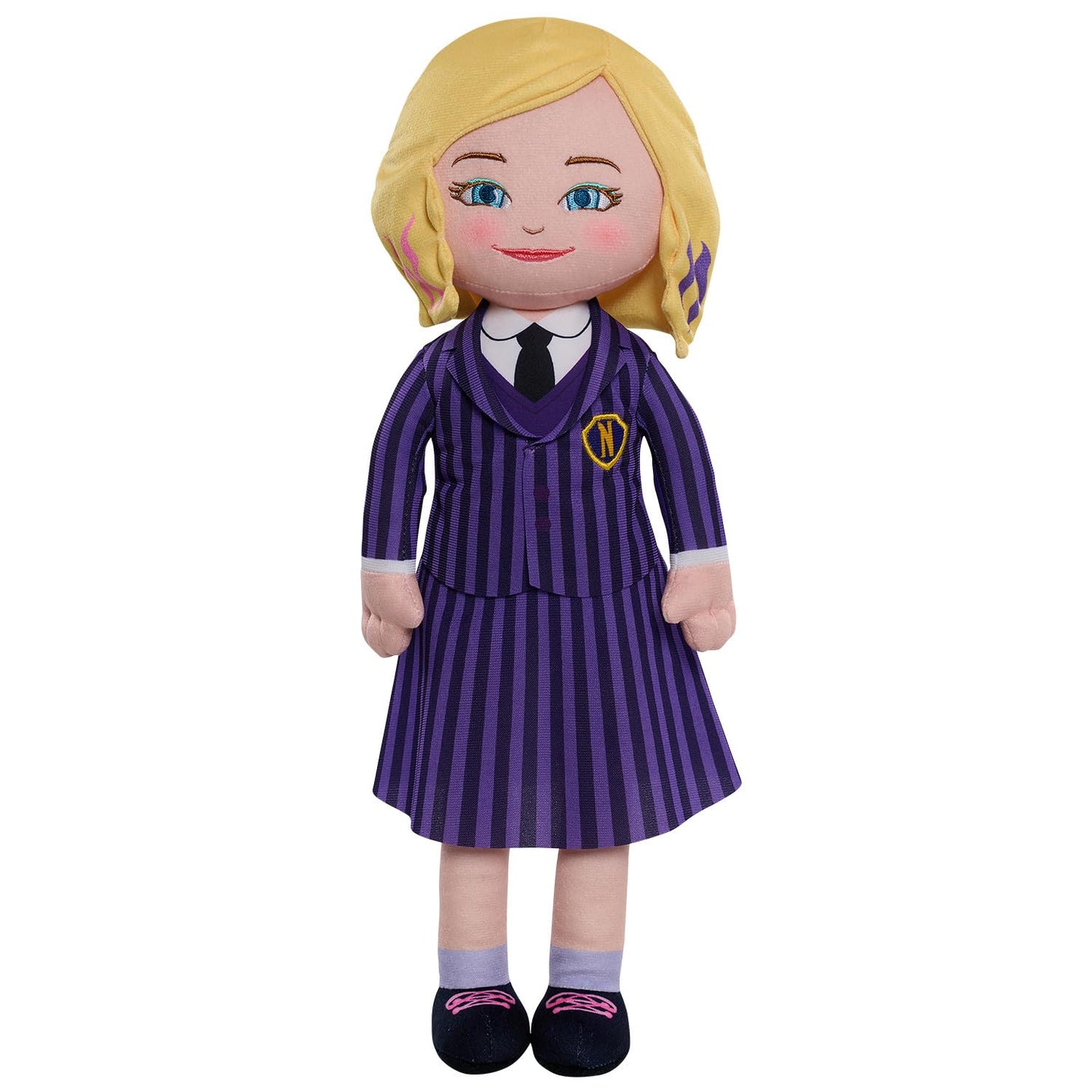 WEDNESDAY Enid Large 15.5-inch Plush Doll, Blonde, Kids Toys for Ages 3 Up by Just Play
