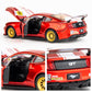 TGRCM-CZ 1/42 Ford Mustang Model, DIY Car Kit, Educational Building Toy, Children's Gift, Red