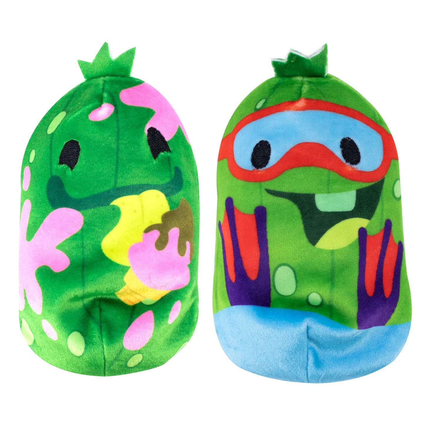 Cats vs Pickles - 12-Pack Assortment #14 Gold Wave - 4" Cute Cuddly Collectible Bean Plush Toy - Collect These as Stocking Stuffers, Fidget Toys, or