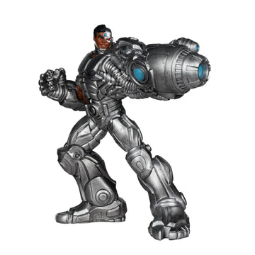 McFarlane Toys- DC Direct Cyborg Limited Edition Collector Vinyl (Todd's Mods) 4.5in Scale Posed Figure