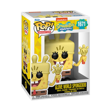 Funko POP! TV: Spongebob Squarepants 25th Anniversary - Spongebob Squarepants with Glove Light - Collectable Vinyl Figure - Gift Idea - Official