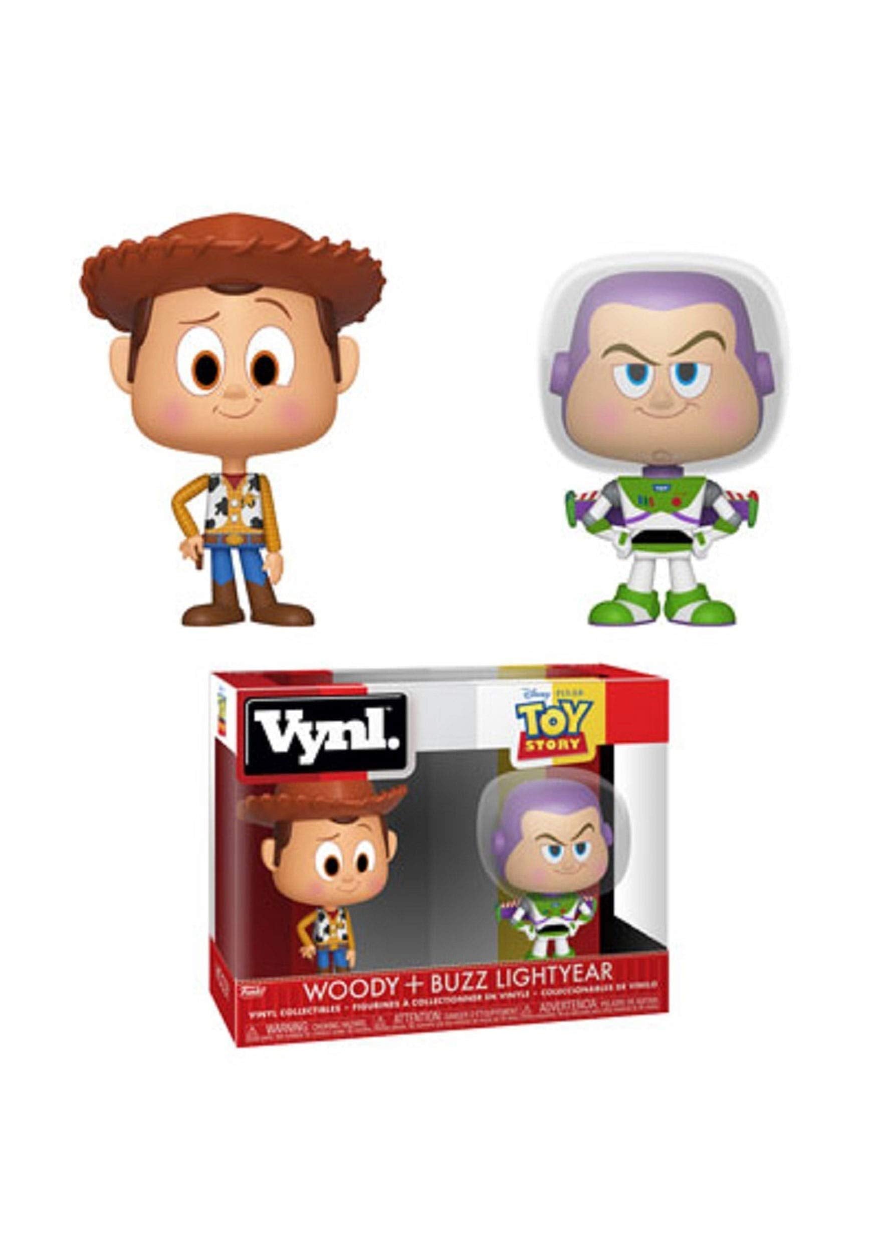 Funko VYNL: Toy Story-Woody and Buzz Collectible Figure - Collectible Vinyl Figure - Gift Idea - Official Merchandise - for Kids & Adults - Movies