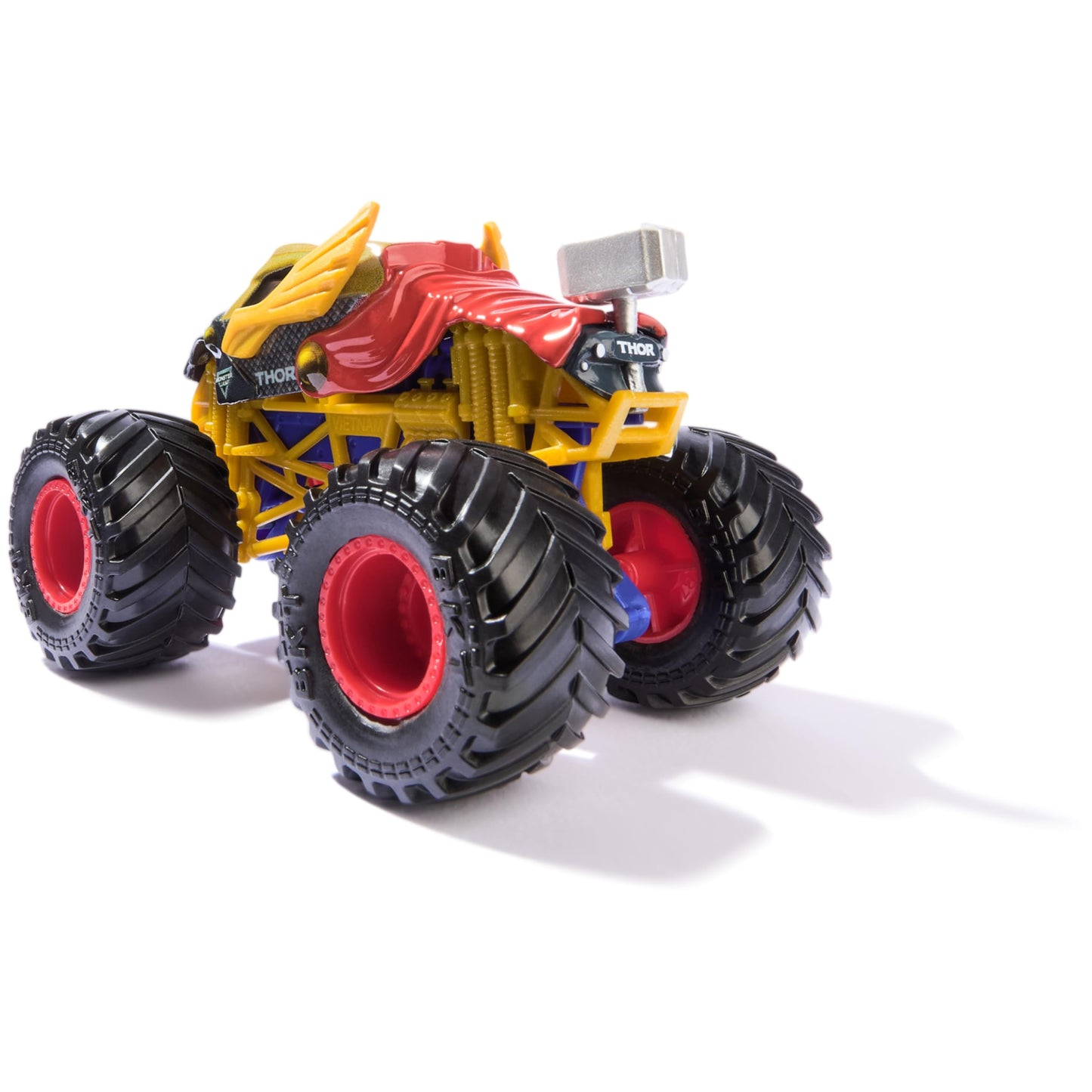 Monster Jam, Marvel Official Thor Monster Truck, Die-Cast Vehicle, 1:64 Scale, Super Hero Kids Toys for Boys Ages 3 and up