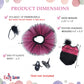 Emily Rose 14" Doll 4-PC Ballet/Tap/Jazz Recital Outfit with Tap Shoes | Sequin Leotard, Feather Headband & Tutu | Gift Boxed | Fits WellieWishers &