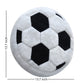 CHORONMO Soccer Pillow - Fluffy Plush Throw Pillow, Soft Stuffed Round Cushion, Decorative Sports Toy Gift for Kids, Boys, Girls, Child, Baby Room
