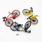JAMOR Bicycle Model Mountain Bike Toy Racing Toy 1:10 Simulation Bikes Mini Bike Model Zinc Alloy Racing Home Decoration Crafts Miniature Finger