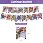Princess Birthday Party Decoration, Princess Include Princess Theme Birthday Banner, Cake Topper, Latex Balloons for Fans Birthday Party Supplies