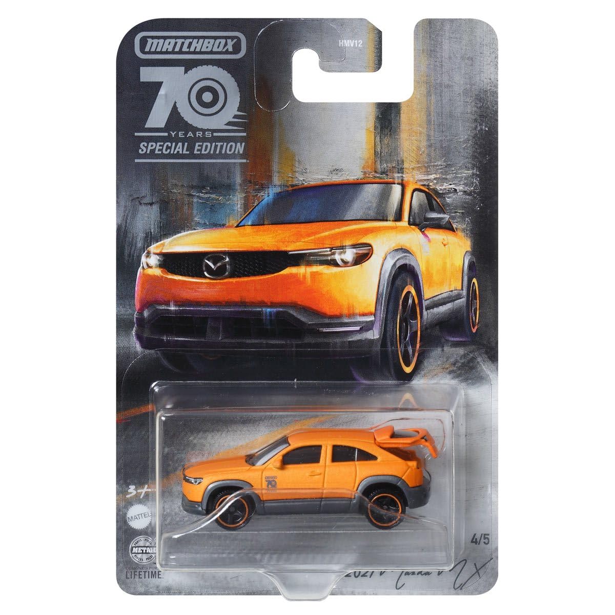 Matchbox 2023 70th Anniversary Special Edition Moving Parts Complete Set of 5 Diecast Vehicles from HMV12-956A Release