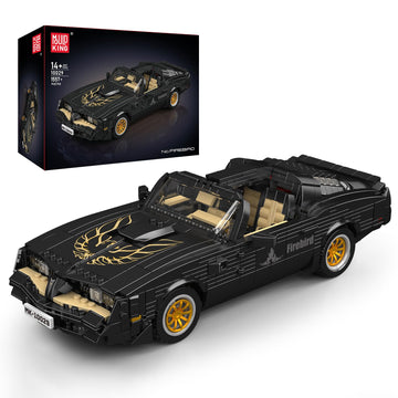 Mould King 10029 Technical Sports Car Building Sets,1557+ PCS Firebird Muscle Car Model, Creative Construction Toy for Teens and Adults 14+