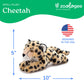 The Petting Zoo Cheetah Stuffed Animal Plushie, Gifts for Kids, Earth Keeperz Wildlife Animals, Zoologee Cheetah Plush Toy, 10 inches