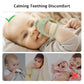 2 Pack Baby Teether Toy, BPA Free Silicone Mitten Glove Teether for Sucking Needs, Baby Teething Toys 0-3-6-12 Months, Hand Pacifier Chew Toys
