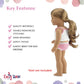 Emily Rose 18 Inch Doll Clothes - 6-PC Basic Underwear Set Socks and Tights | Value Pack 18" Doll Accessories Compatible with American Girl Dolls