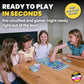Points for Everything Family Party Game by Taco Cat Games | Easy to Learn Funny Group Board Game with Quick Setup | Includes Board, Cards, Pawns, Sand
