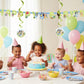 Bluey Birthday Banner and 6 Hanging Swirls | Bluey Birthday Decorations | Party Supplies | Officially Licensed