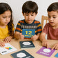Shapes Flash Cards - Durable, Waterproof & Tear-Resistant Learning Cards for Toddlers & Preschool Kids - Double-Sided
