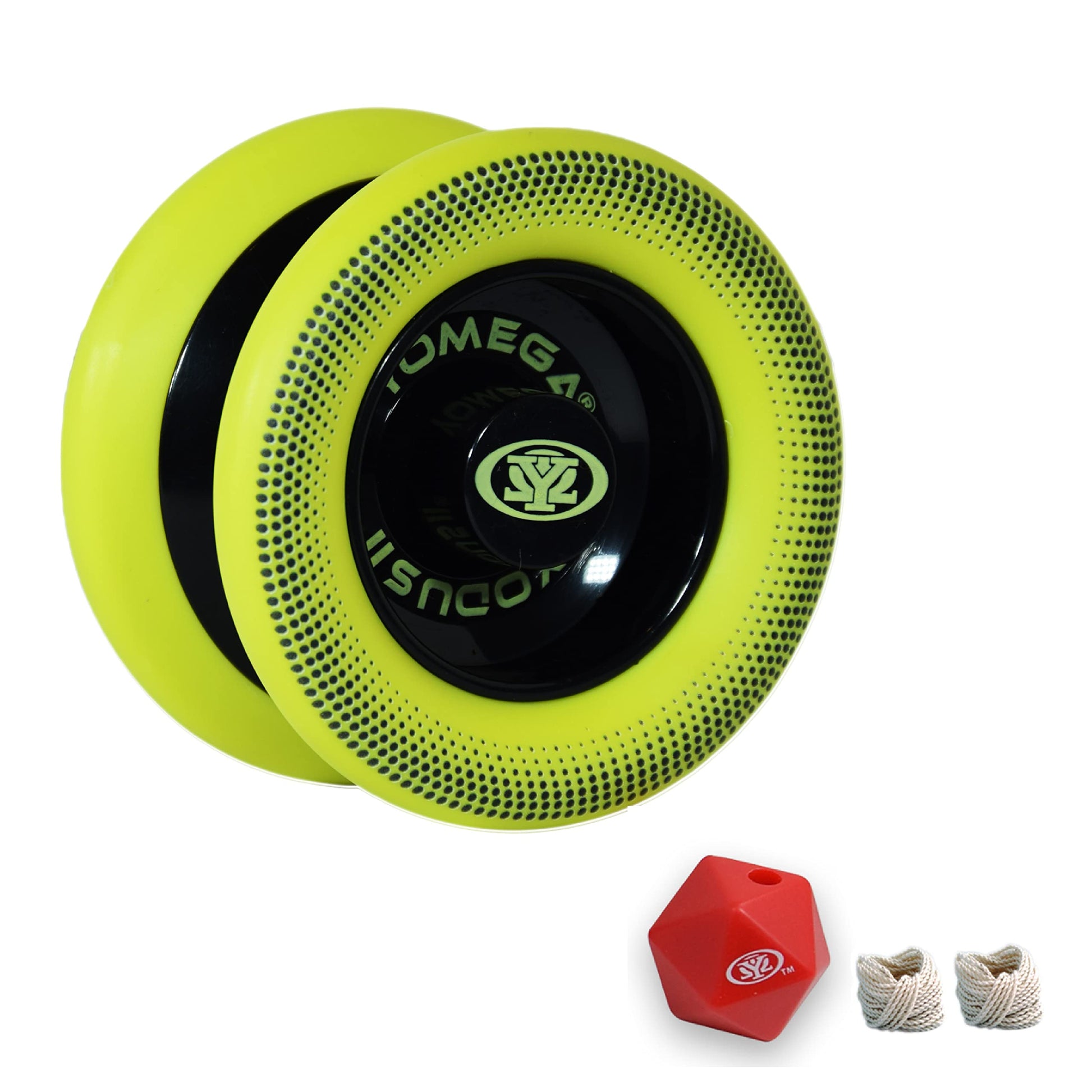 Yomega Xodus II YoYo- Includes Roller Bearing Technology, Rubber Rims and Wing Shape Design - Professional Responsive YoYos Intermediate Level Play