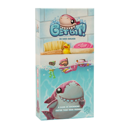 Greater Than Games | Get Bit | Family Card Game | Party Game for Adults and Family | Escape the Shark | 3 to 6 Players | Ages 7+ | 20 Minutes